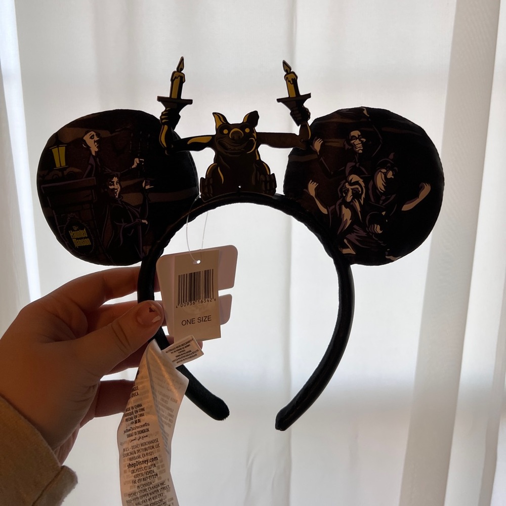 Disney Park Haunted Mansion Happy Haunt 999 Mickey Ears Brand New W/ Tags